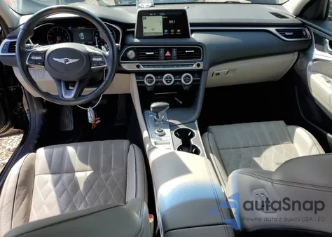 2019 Genesis G70 Prestige из США, поврежденный, VIN KMTG44LAXKU044261